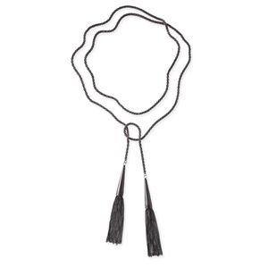 Gunmetal Phara necklace